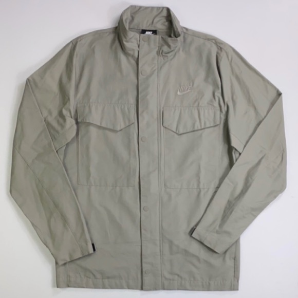 Nike Sportswear Men's Woven M65 Jacket - Gray - Size Small - New - Picture 2 of 2